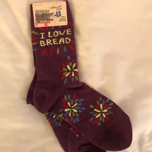 “I love bread” socks